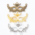 Crowned Masquerade Mask Multi-Loop Connector in Three Finishes view 1