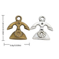 Rotary Telephone Alloy Charm in 2 Pictured Options view 1