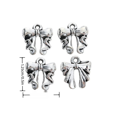 Ornate Bow components shown from the front in all pictured options