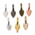 Miniature Shovel Charm Metal Jewelry Making Component view 1