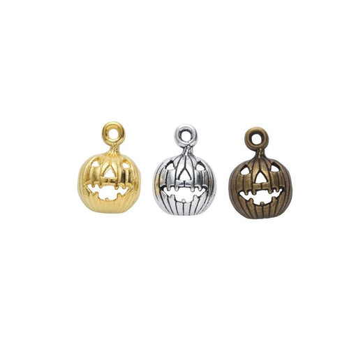 Jack O Lantern metal component, front grouping showing the available finishes.