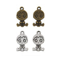 Cartoon Boy Charm In 2 Metal Finishes For Jewelry Making view 1