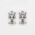 Cartoon Girl Charm In 1 Metal Finish For Jewelry Making view 1