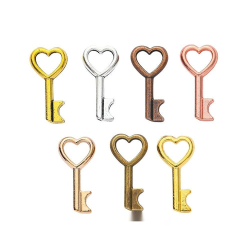 Heart Bow Key metal piece shown in product image 1