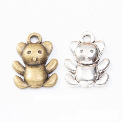 Overview of koala charms in the available designs and finishes