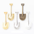 Garden Shovel Metal Charm in 5 Distinct Finishes for Jewelry Making view 1