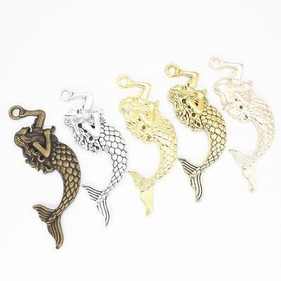 Mermaid Metal Charms grouped product view on a white background