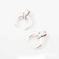 Curved Horn Metal Charms in 1 Pictured Finish for Jewelry Crafts view 1