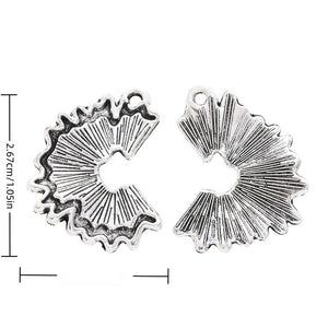 Pencil Shaving Charm in 1 Metal Finish for Jewelry Making