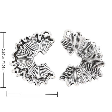 Pencil Shaving Charm in 1 Metal Finish for Jewelry Making