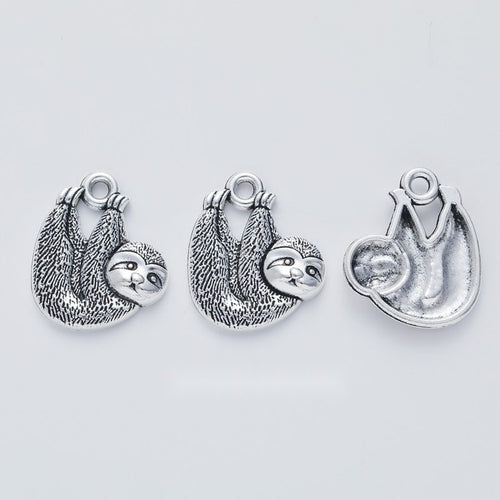 Front display of textured koala charm shown against a plain background.