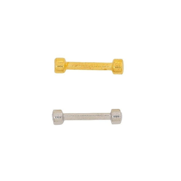 Straight Bar Two-End Connector in 2 Pictured Finishes