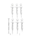Syringe Shape Metal Charm in 1 Pictured Finish Jewelry view 1