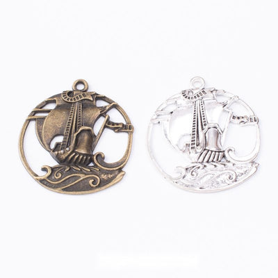 Sailing Ship Charm front product view