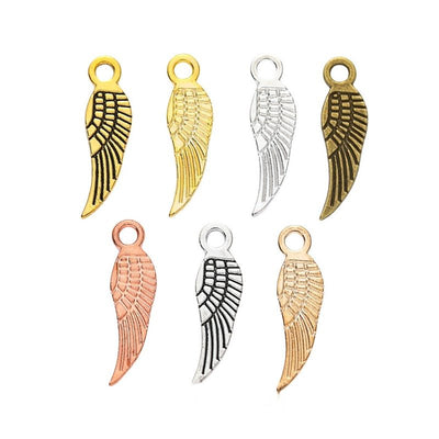 Group view of the available curved wing charms