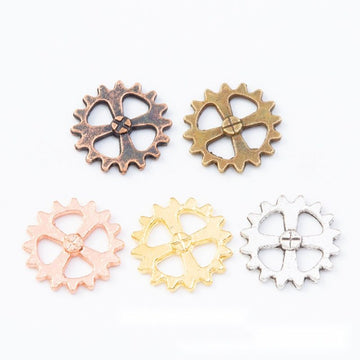 Small Open Six Spoke Gear Components in Five Finishes