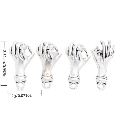 OK Hand Charm shown on a white background