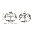 Tree of Life Charm in One Finish for Jewelry Making view 1