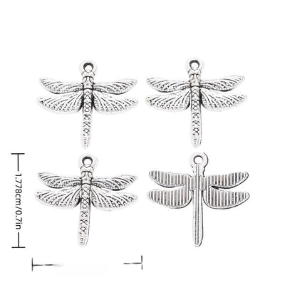 Dragonfly components shown from the front in all pictured options