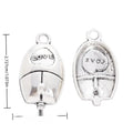 Love Computer Mouse Charm in 1 Metal Finish for Jewelry Making view 1