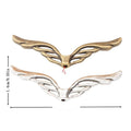 Openwork Angel Wing Spacer Beads in Antique Bronze, Antique Silver view 1