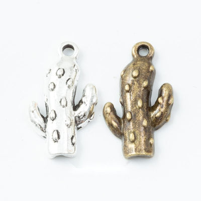Cactus Charm Assortment finish comparison on a white background