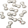 Bow Spacer Bead in 1 Metal Finish for Jewelry Making view 1