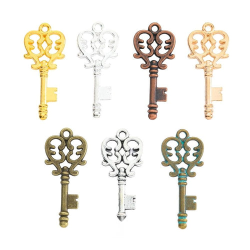 Ornate Key metal piece shown in product image 1