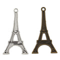 Eiffel Tower Pendant Charm in Two Antique Finishes view 1