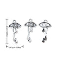 Crying Eye Charm in 1 Metal Finish for Jewelry Making view 1