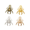 Vintage Rounded Spider Charms in Multiple Finishes for Jewelry Making view 1