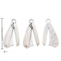 Mini Stapler Vintage Metal Charm Pendant for Jewelry Making view 1