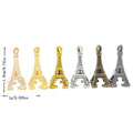 Eiffel Tower Charm Pendants in Six Metallic Finishes view 1