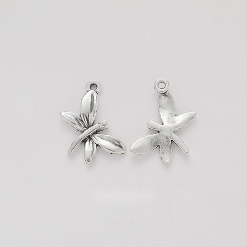 Petal-Wing Dragonfly Charm pictured option assortment on a white background