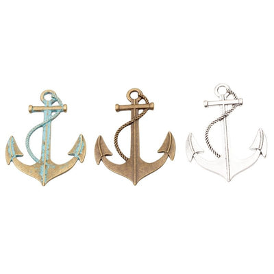 Finish assortment shown together of the rope detailed anchor charm