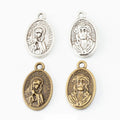 Mater Dolorosa Medal in 2 Metal Finishes for Jewelry Making view 1