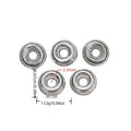 Antique Silver Recessed Ring Spacer Beads for Jewelry Making view 1