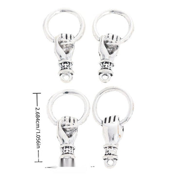 Hand-Held Ring Metal Connector in 1 Finish for DIY Accessories
