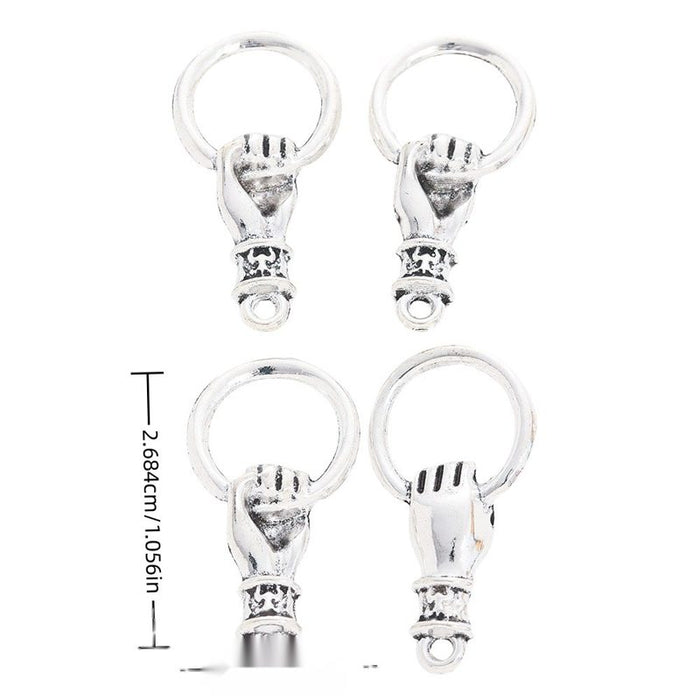Hand-Held Ring Metal Connector in 1 Finish for DIY Accessories