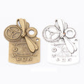 Clockwork Gears And Tools Charm Metal Jewelry Making Component view 1