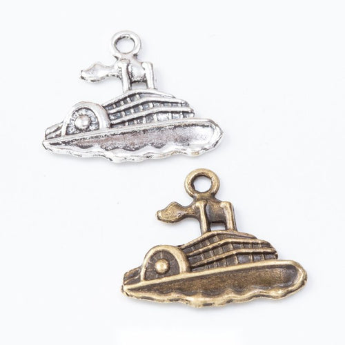 Passenger Ship metal pieces shown in the available finishes.