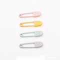 Pastel Number 58 Safety Pin Component For Jewelry Making And Craft Projects view 1