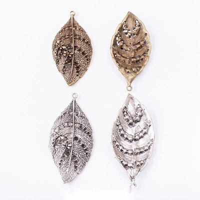Filigree Leaf Connector front product view