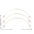 Curved Tube Connector Vintage Metal Charm Pendant for Jewelry Making view 1