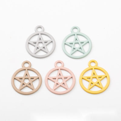 Round Star Frame metal design group view on a light background