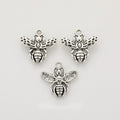 Detailed Bee Metal Charm in 1 Pictured Finish Jewelry view 1