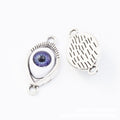 Colorful Evil Eye Teardrop Pendants in 12 Metal Finish Options view 6