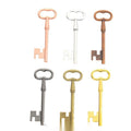 6-Finish Skeleton Key Metal Jewelry Components for Crafts view 1