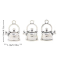 Antique Silver Kettle Teapot Three Dimensional Charm view 1