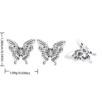 Filigree Butterfly components shown from the front in all pictured options